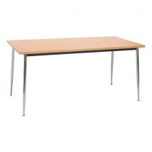Table Slim Gris 160x80x75cm,