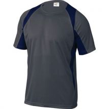 Delta Plus - Arbeits-t-shirt Bali - Grau/marineblau