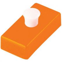 2 Pièces Aimant Orange Grande Puissance Orange,