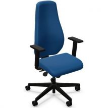 Siège De Bureau Bjarg Swivel Bleu Avec Accoudoirs,