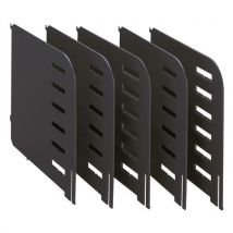 5 Pièces Styrorac Lot De 5 Séparateurs - Noir,