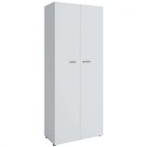 Quadrifoglio - Armoire À Portes Battantes Open - Blanc/ Blanc