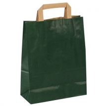250 Stücke Sack Kraftpapier, Farbe Farbe: Grün Höhe: 36,