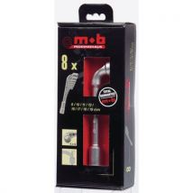 MOB - Jeu De Clés À Pipe Débouchées 6x12 Pans