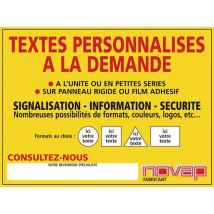 Novap - Panneau Pvc Rigide - Personnalisable