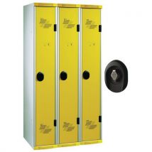 Vest Mono Ip Socle 3 Col L900x H1800xp500 Pcad Enas Gris/jau,
