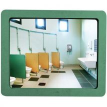Miroir Incassable Vert - 46,5 X 36,5 Cm - Kaptorama,