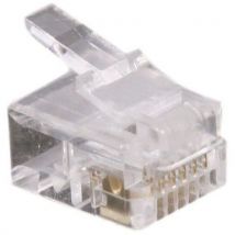 10 Pièces Connecteur Rj12 6-6,