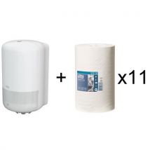 Tork - Bobine D'essuyage Dévidage Central M1 - Blanc,