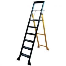 Trittleiter Mister T 6 Gitterstufen,