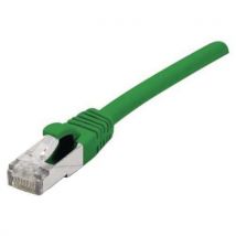Cordon Patch Rj45 S/ftp Cat 6 15 Mètres Vert,