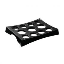 CEP - Plateau Porte Gobelets 33*25*4,5 Noir,