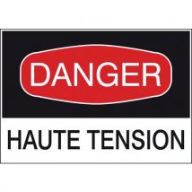 Brady - Panneau De Danger - Haute Tension - Rigide