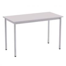 Table De Restaurant Collectif 120x60 Gris Clair,