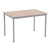 Table De Restaurant Collectif 120x80 Erable/alu,