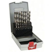 Bosch - Satz Mit 19 Bohrern Hss-g 1-10 Mm, 135°,