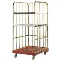 Fachboden Für Mobilen Behälter L715xb777mm, - Manutan