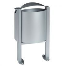 Rossignol Pro - Mülleimer Und Ascher Arkea, Anthrazit – 40 / 3 L