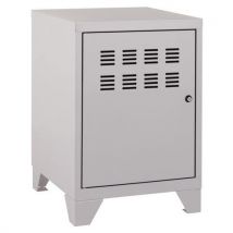 Mini-fach Schreibtisch Hellgrau, H 59 X B 40 X T 40 Cm Auf Füßen, - Manutan