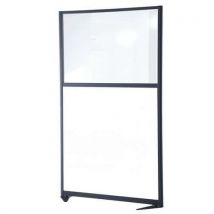 Ligne M - Moderne Trennwand - Halbverglaste Wand - Höhe 170 Cm
