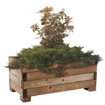Benito - Jardinière Bois Naturel