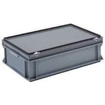 UTZ - Bacs À Couvercle Rako Gris - 600x400mm - 30 À 90 L