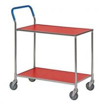 Kongamek - Petit Chariot À 2 Plateaux Bois - Force 150 Kg