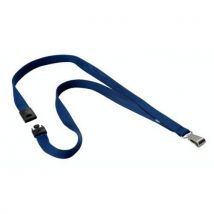 10 Stücke Textilband Mit Karabiner Länge 44 Cm Nachtblau,