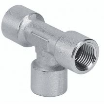 2 Pièces Té Femelle 1/4'',
