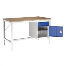 Établi Bott Verso 1 Caisson 1 Tir. H:12,5cm Largeur 200cm,