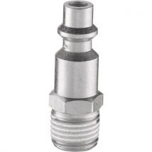 2 Pièces Embout Iso B Mâle 3/8'',