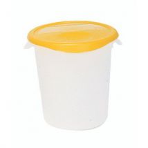 Conteneur De Stockage Rond 17l Transparent,