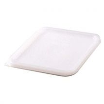 Couvercle Pour Boîte Carrée 5,7l & 7,6l Blanc,