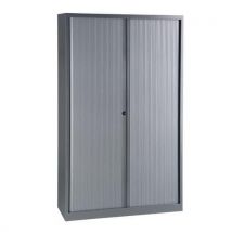 Robberechts - Armoire À Rideaux - Sans Plateau Supérieur - Gris Aluminium
