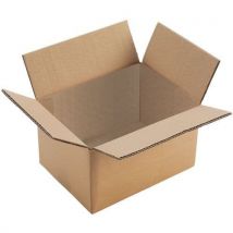 10 Pièces Caisse Carton Double Cannelure - 500x400x300 - Manutan,