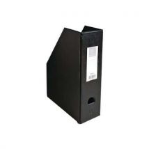 10 Pièces Porte-revues Pvc Dos 100mm Noir,
