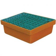 Bac De Rétention Plastique 10l Avec Caillebotis,