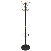 Portemanteau Cali Noir H178 Cm Noir,