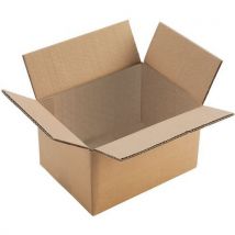 10 Pièces Caisse Carton Double Cannelure - 450x450x200 - Manutan,