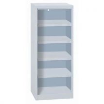 Colonne De Rangement 5 Cases Gris Hxlxp:103, 5x41x34,5cm,