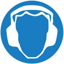 Brady - Gebotsschild - Gehörschutz Vorgeschrieben - Steif