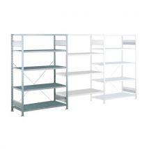 Schulte Lagertechnik - Rayonnage Léger Easy-fix - Simple Face- H2000 Mm - Galvanisé - Schulte