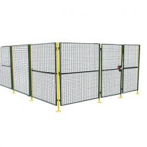 Panneau Grillage Largeur 1,2m Hauteur 1,8 M, - Manutan
