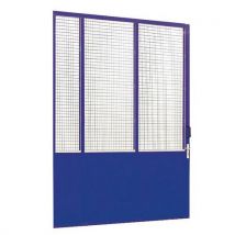 Cloison 1/2 Grillagee H=2500mm Larg=1000mm Bl Eue, - Manutan