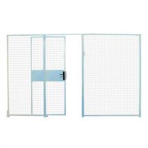 Panneau Grillage H=2240mm L=1000mm Avec G Uichet, - Manutan