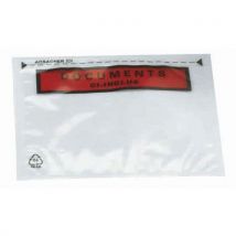 1000 Pièces Pochettes Porte Doc Dci 130x120 Mm,