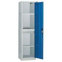 Armoire Hte 1 Pte 3 Tab 2 Tir Lxpxh (mm) : 50 0x500x1950,