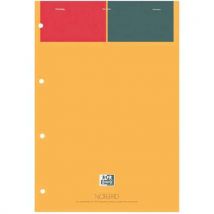 5 Pièces Cahier Notepad Format A4 - Ligne 6 Mm,