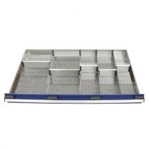 10 Fächer Für Schublade Lxbxh: 1050x650x100 Mm,