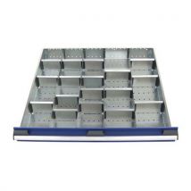 22 Compartiments Pour Tiroir Lxpxh: 800x750x150mm,